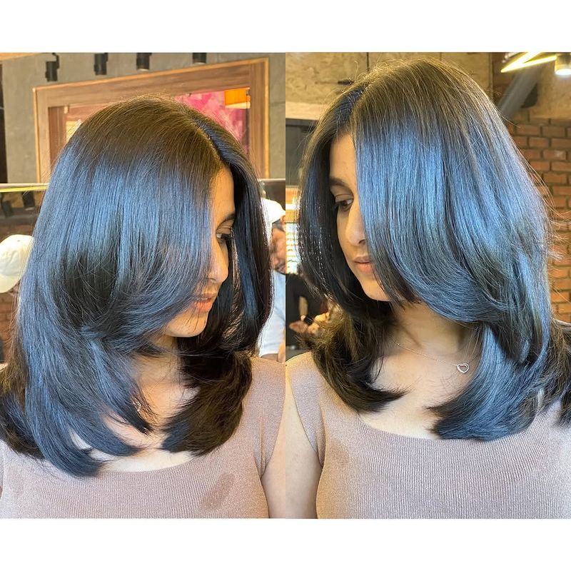 8. Blue-Tinted Curved Layers