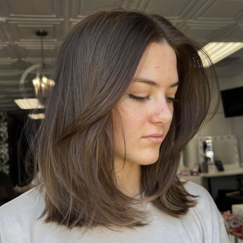 32. Chocolate Brown Blowout Layers