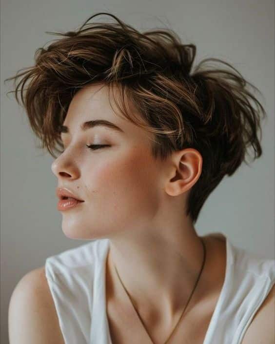 27. Effortlessly Tousled Pixie