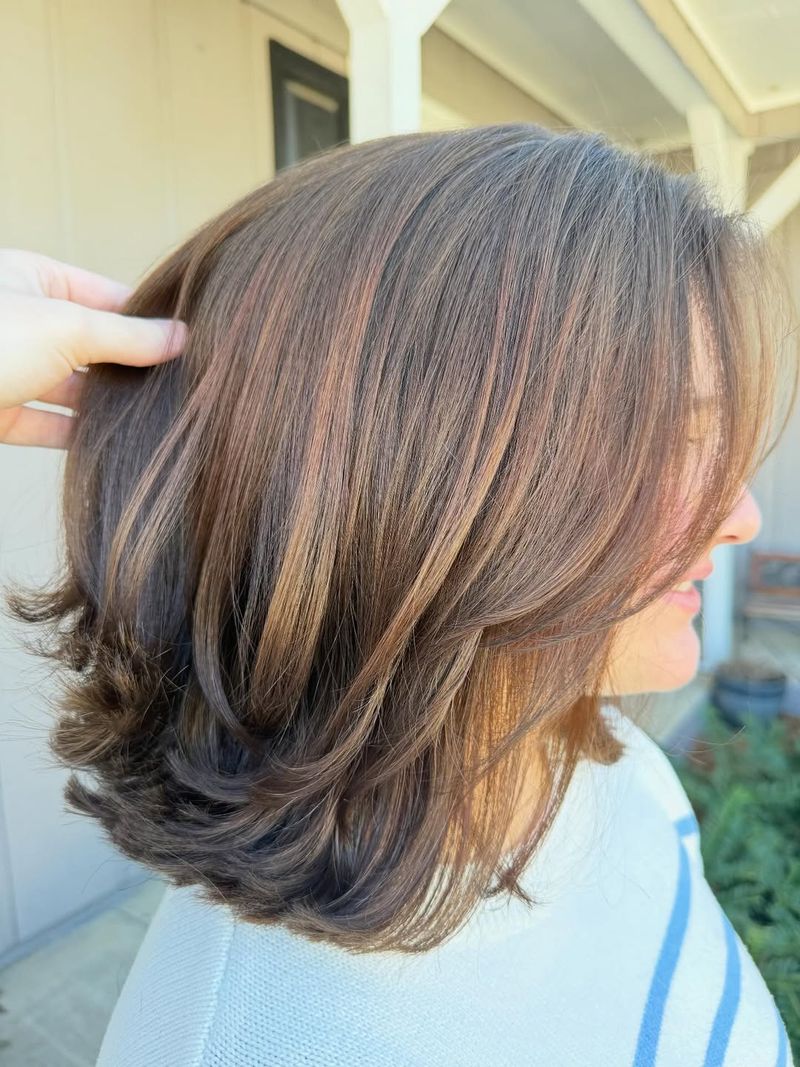 11. Flippy Feathered Layers with Subtle Highlights