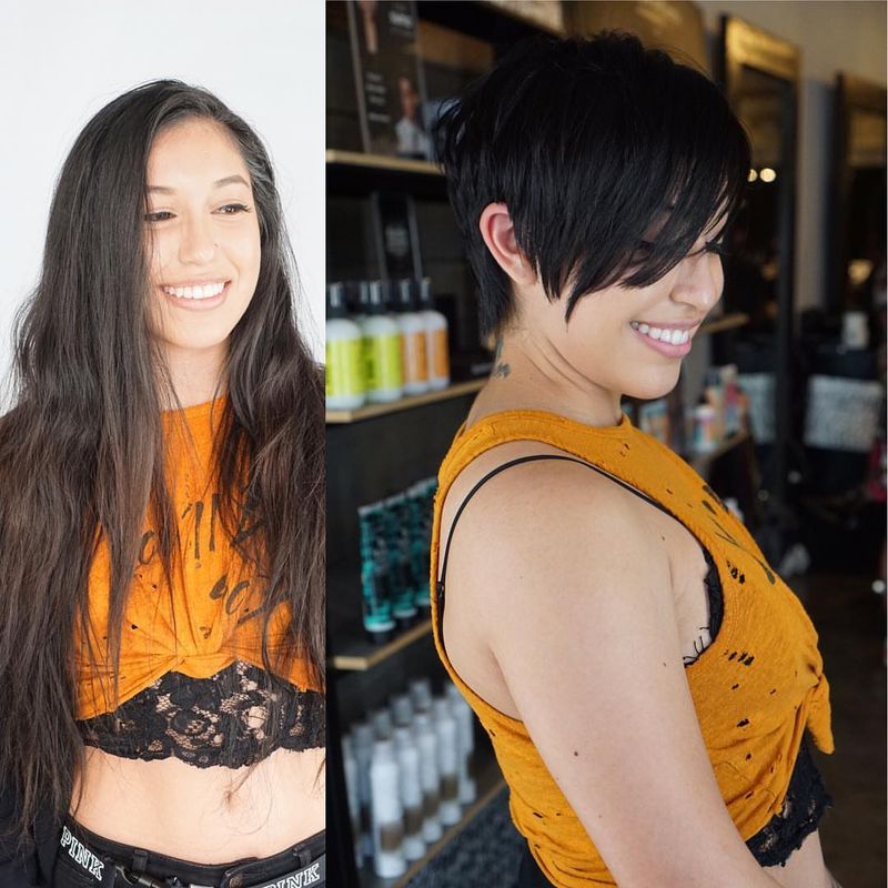 25. Fresh Take on a Long Pixie