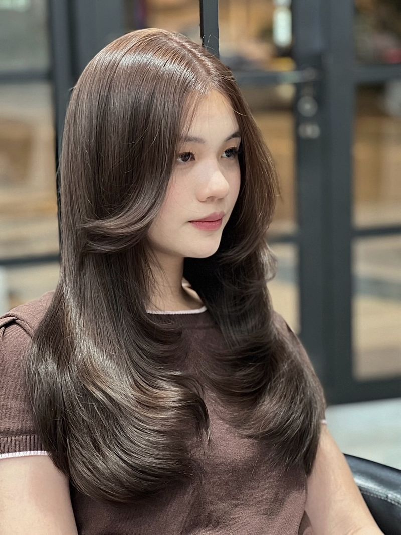 2. Glossy Butterfly Layers