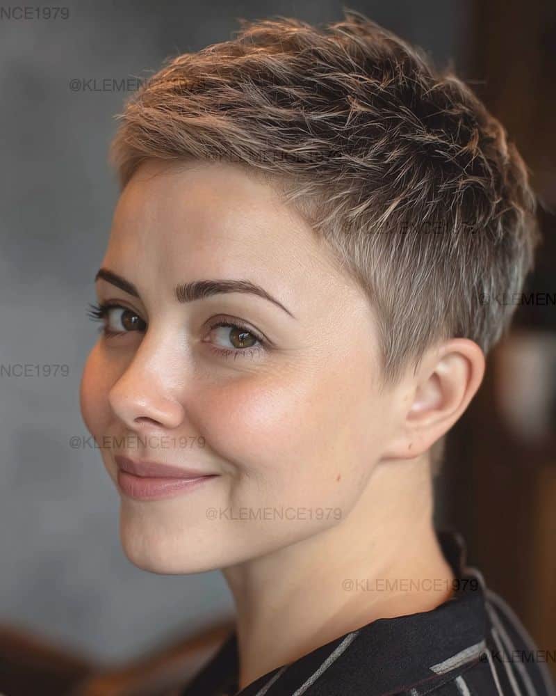 67. Soft, Textured Pixie