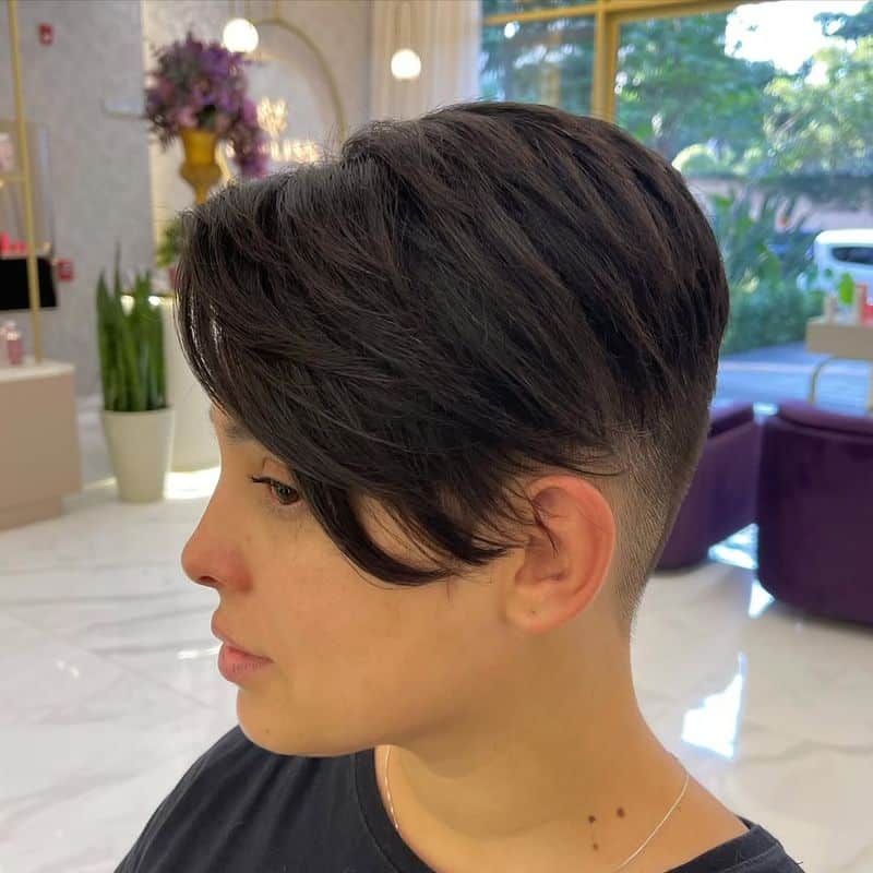 13. Swept-Back Sides with Tapered Undercut