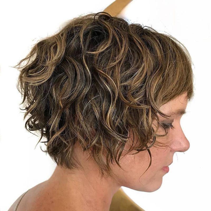 70. Textured Pixie with Fun Waves