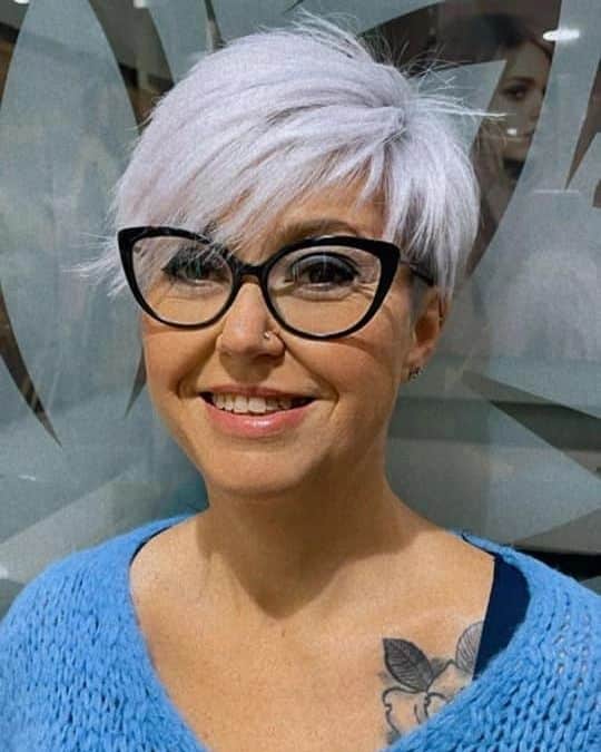 72. Textured Pixie with a Playful Edge