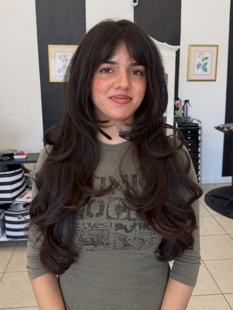 39. Voluminous Retro Layers with Fringe